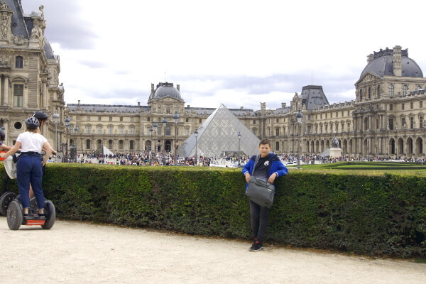 Blick zum Louvre